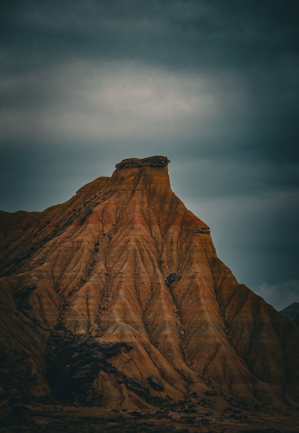 Vista aérea de las Bardenas Reales